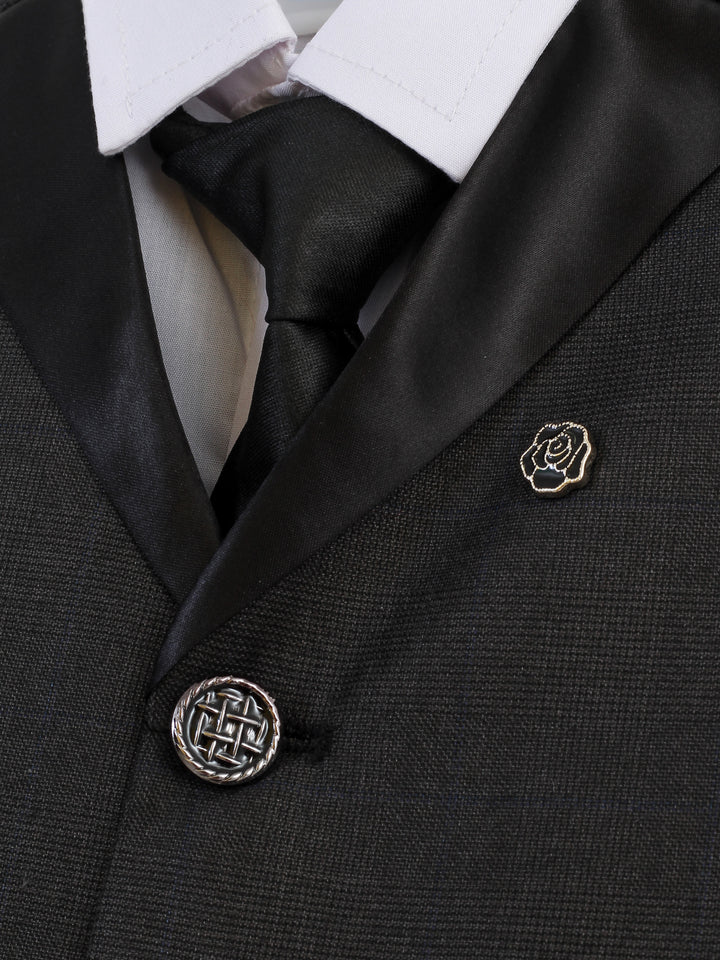 Young Fashion Boys 3Pcs Waist Coat Suit #50-7 (S-23)