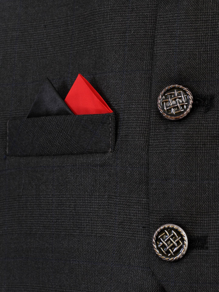 Young Fashion Boys 3Pcs Waist Coat Suit #50-7 (S-23)