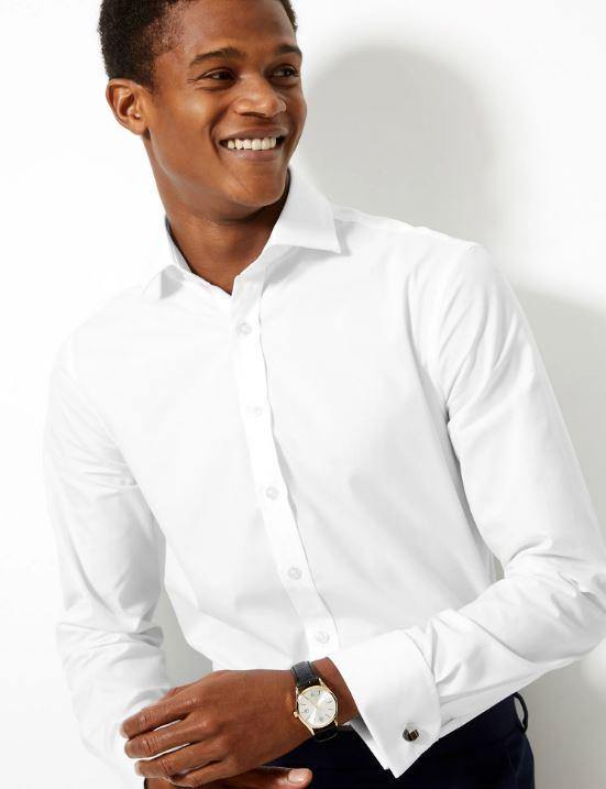 M&S Shirt F/S T11/4566S