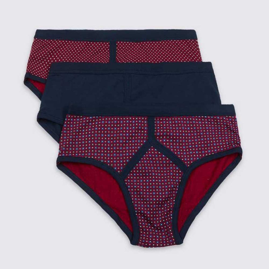 M&S Men Knitted Brief 3 Pac. T14/6776C