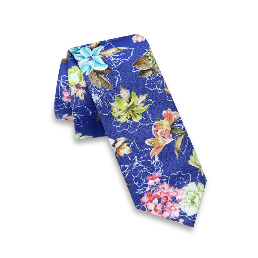 Duk Men Tie With Lapel Pin