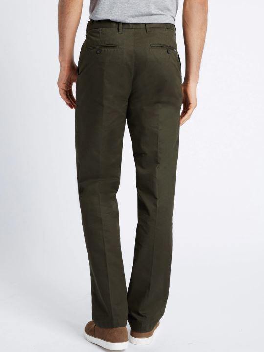 M&S Cotton Chino Pant T17/6332M