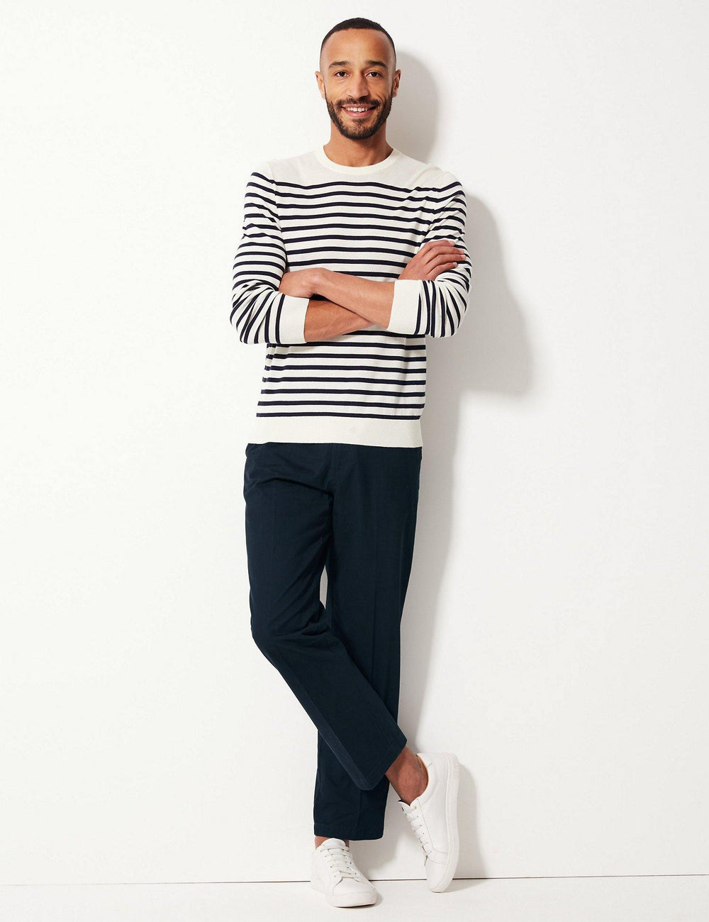 M&S Men Cotton Pant Chino T17/6332