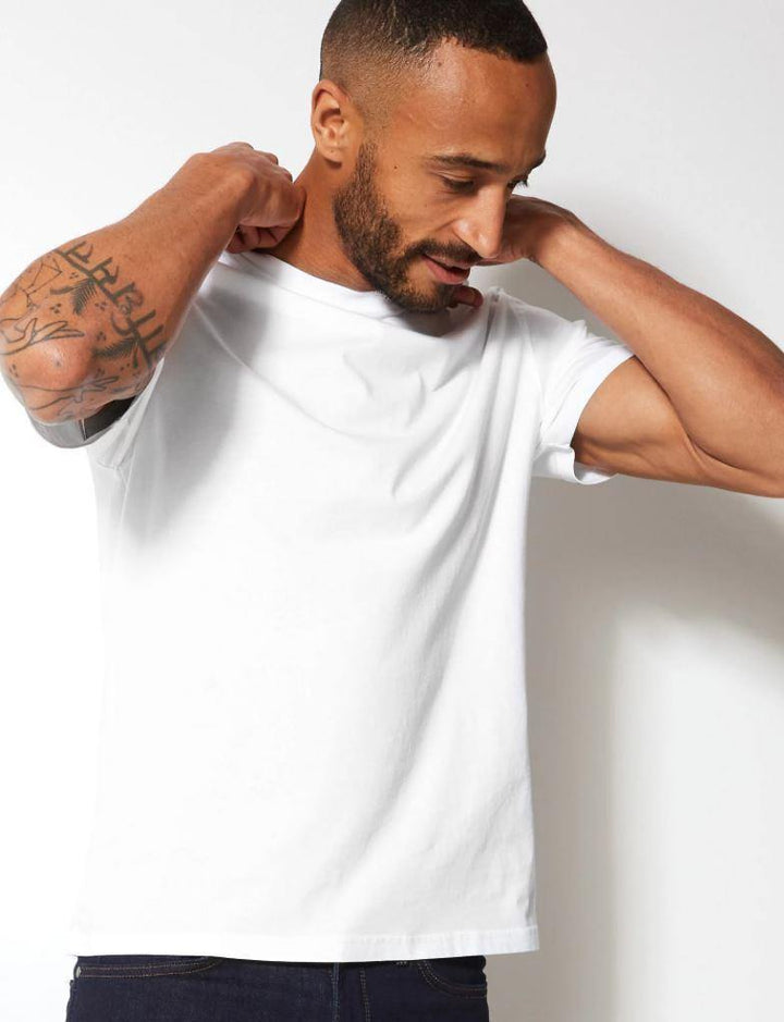 M&S Mens R-Neck S/S T-Shirt T28/5311M