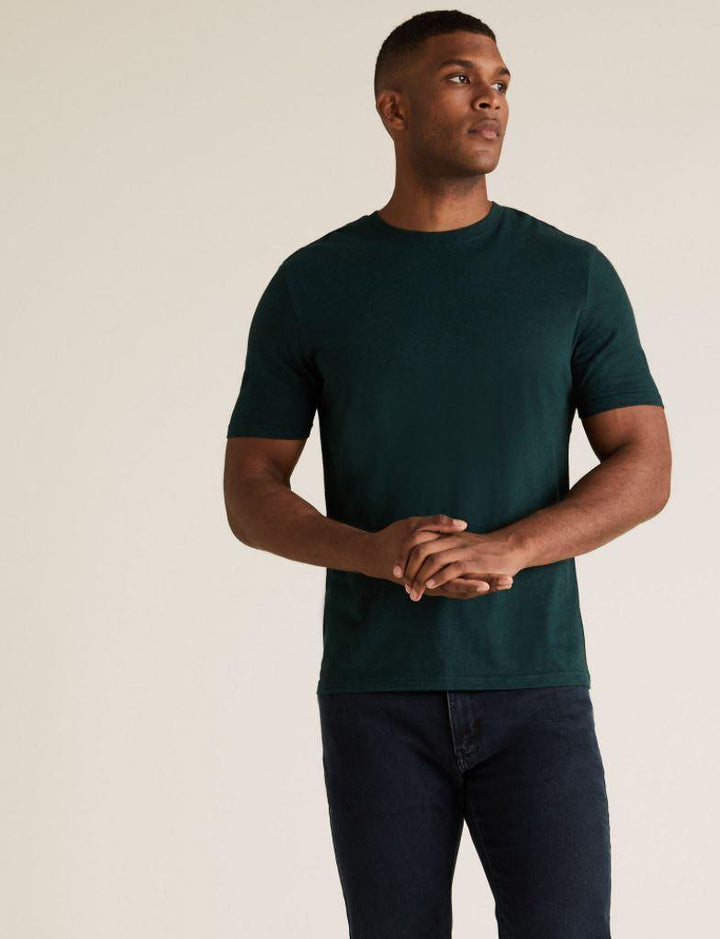 M&S Mens R-Neck S/S T-Shirt T28/5311M