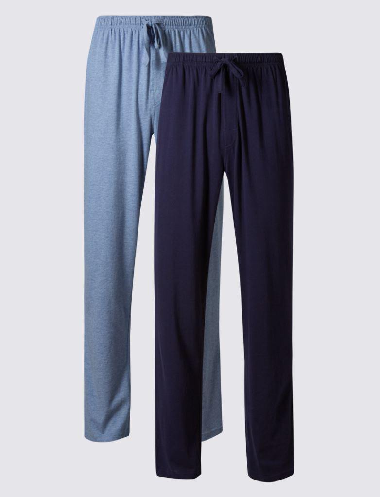 M&S Knitted Pajama 2 Pack Set T07/3071