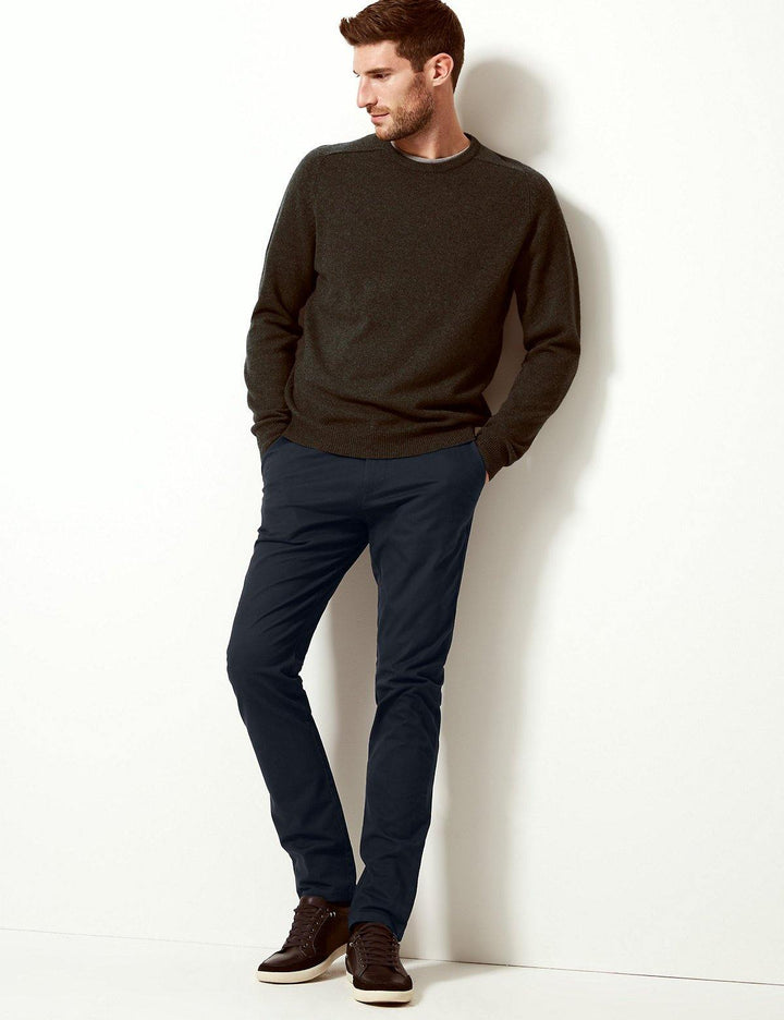 M&S Men Cotton Pant Chino T17/6601M