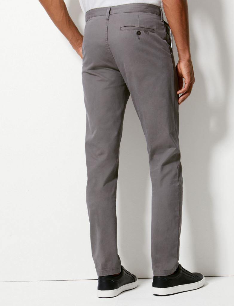 M&S Men Cotton Pant Chino T17/6373M