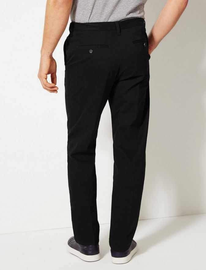 M&S Mens Cotton Chino T17/6612M