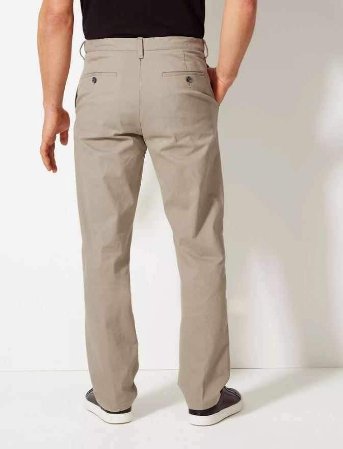 M&S Mens Cotton Chino T17/6612M
