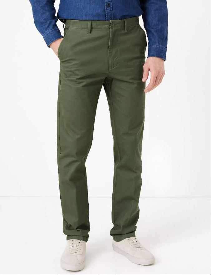 M&S Mens Cotton Chino T17/6612M