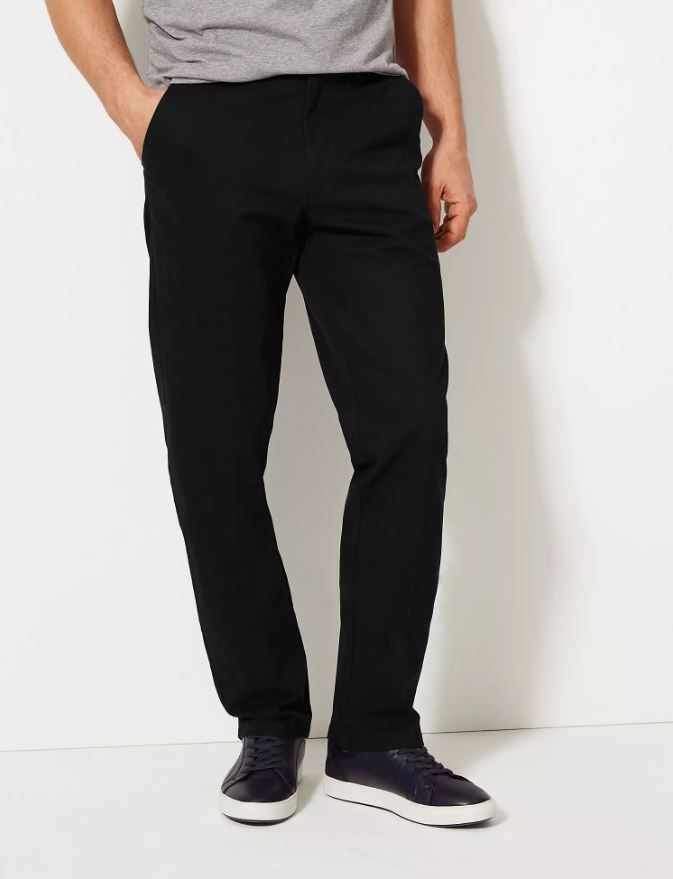 M&S Mens Cotton Chino T17/6612M