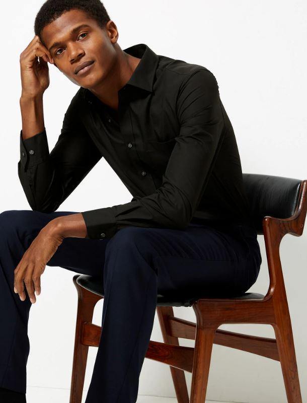 M&S Mens F/S Formal Shirt T11/2324S