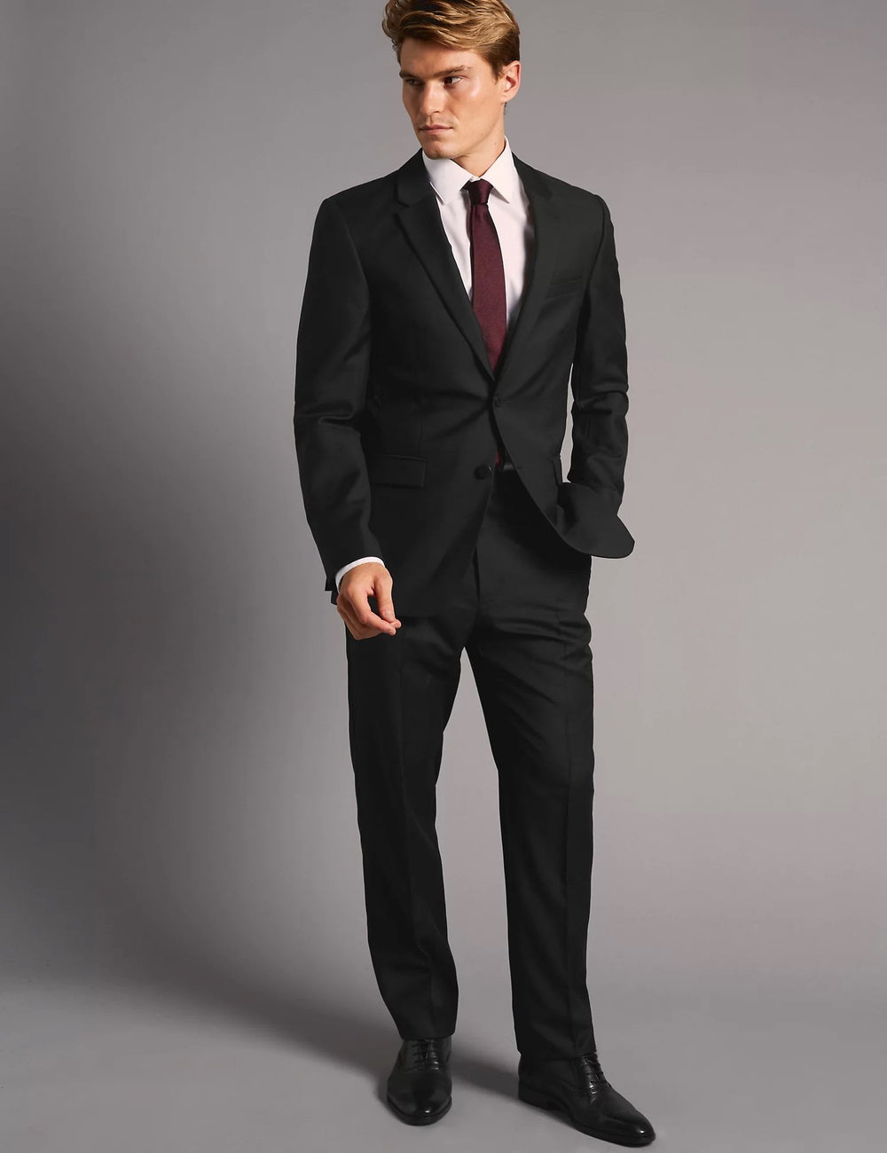 M&S Mens Wool Suit ( Long ) T15/0573A