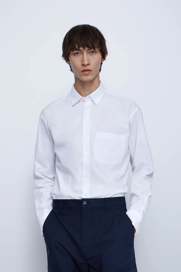 ZaraMan Casual L/S Plain Shirt 5702/396/250