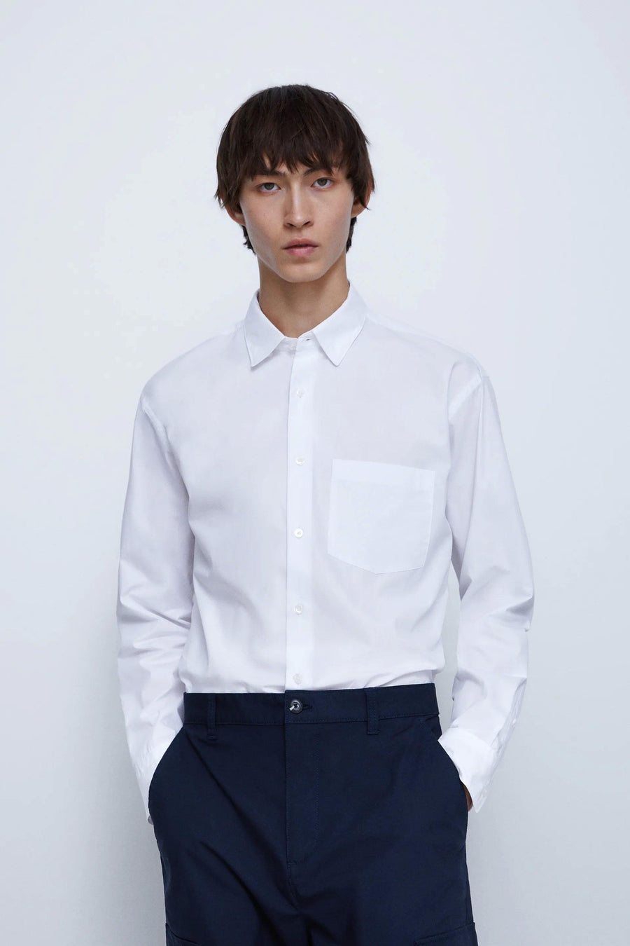 ZaraMan Casual L/S Plain Shirt 5702/396/250