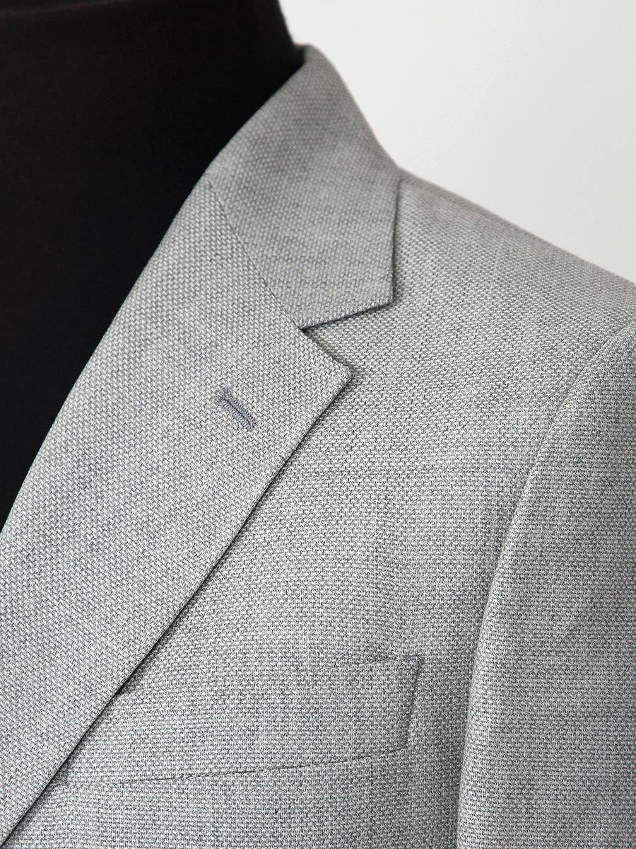 H & C Mens F/S Wool Plain Blazer COPWR130