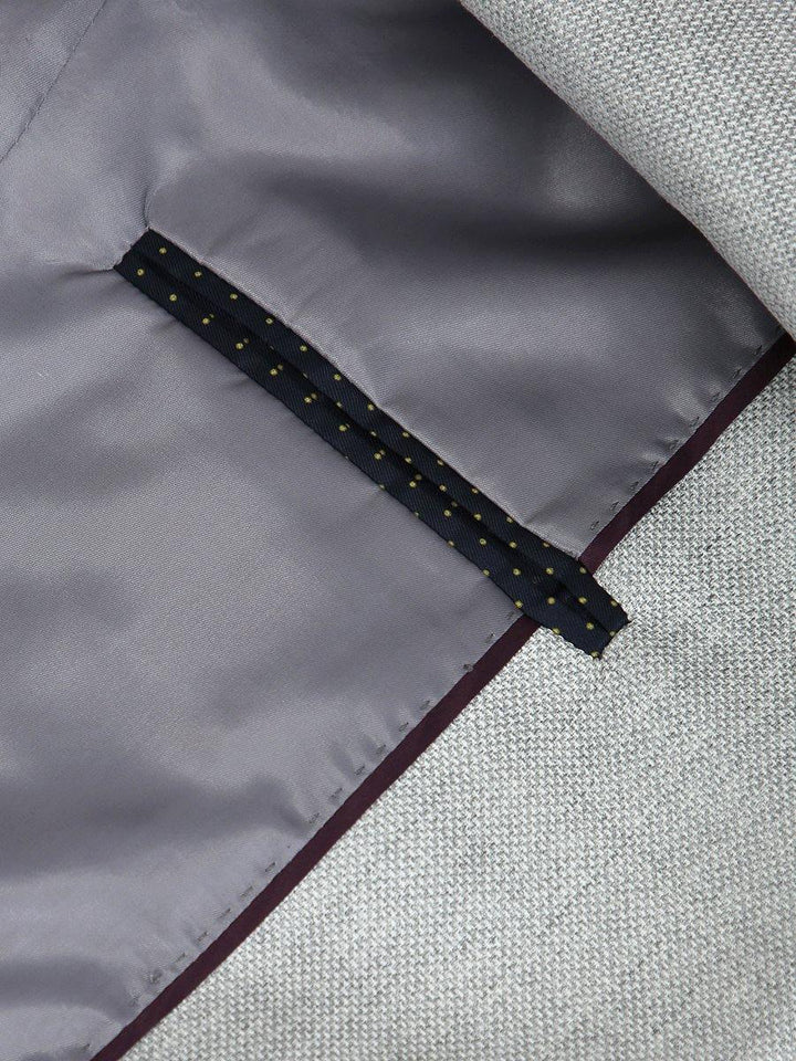 H & C Mens F/S Wool Plain Blazer COPWR130