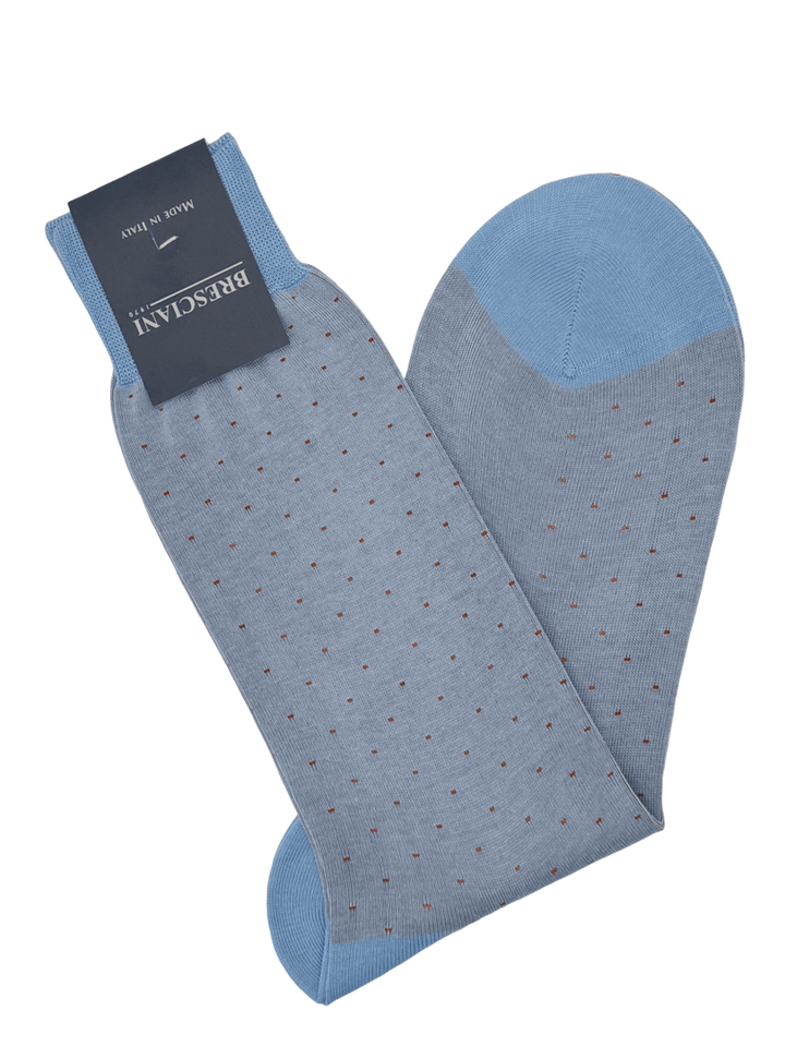 Bresciani Mens Cotton Sock MC034RI1045BR