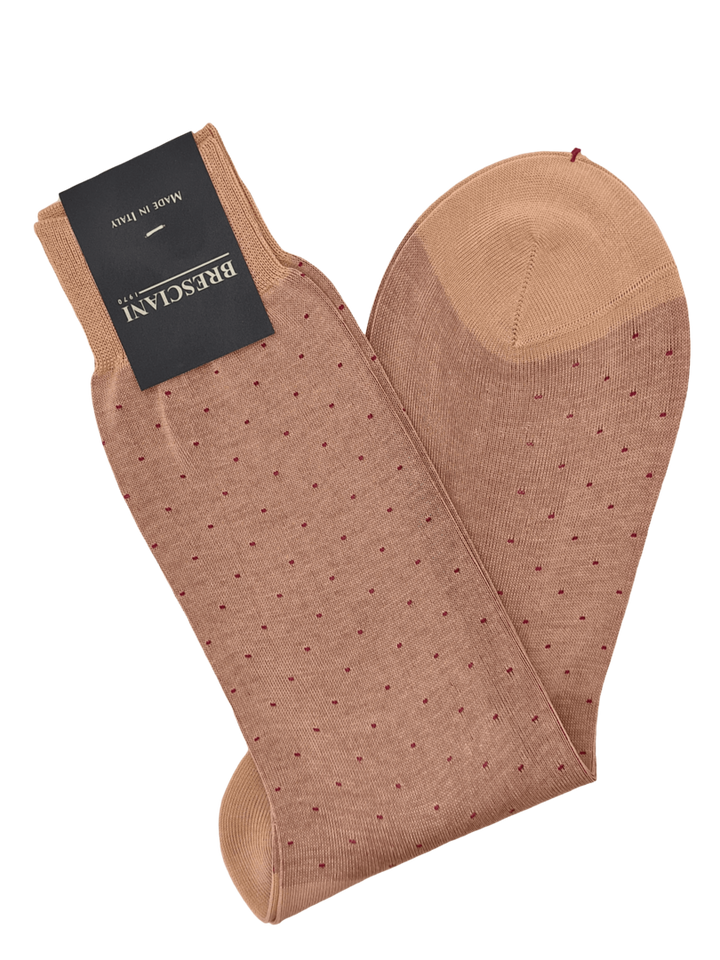 Bresciani Mens Cotton Sock MC034RI1045BR