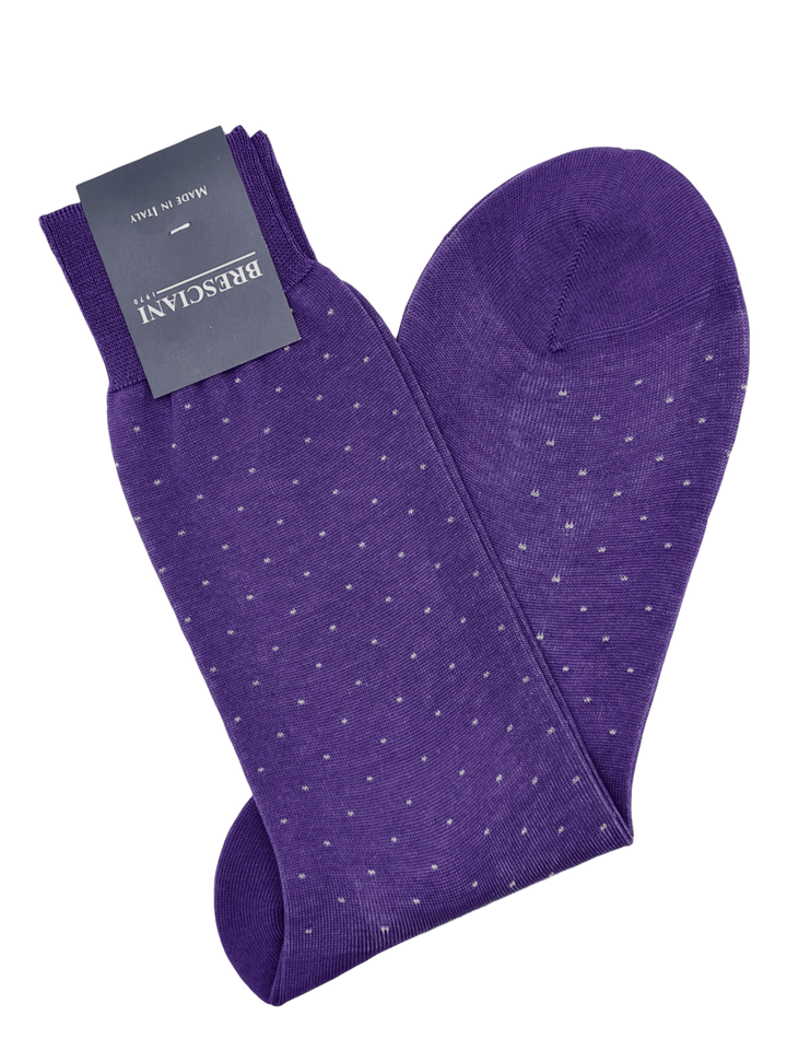 Bresciani Mens Cotton Sock MC034RI1045BR