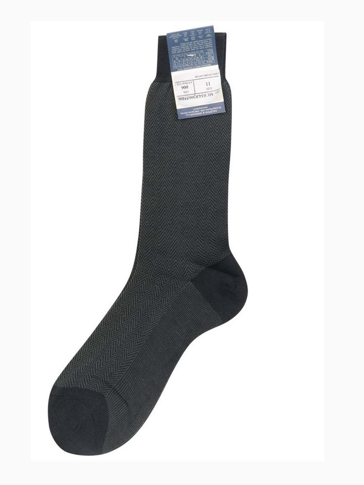 Bresciani Mens Cotton Sock MC034JQ0655BR