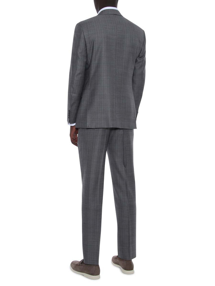 Canali Mens Classic Suit 100% Wool 11280-19