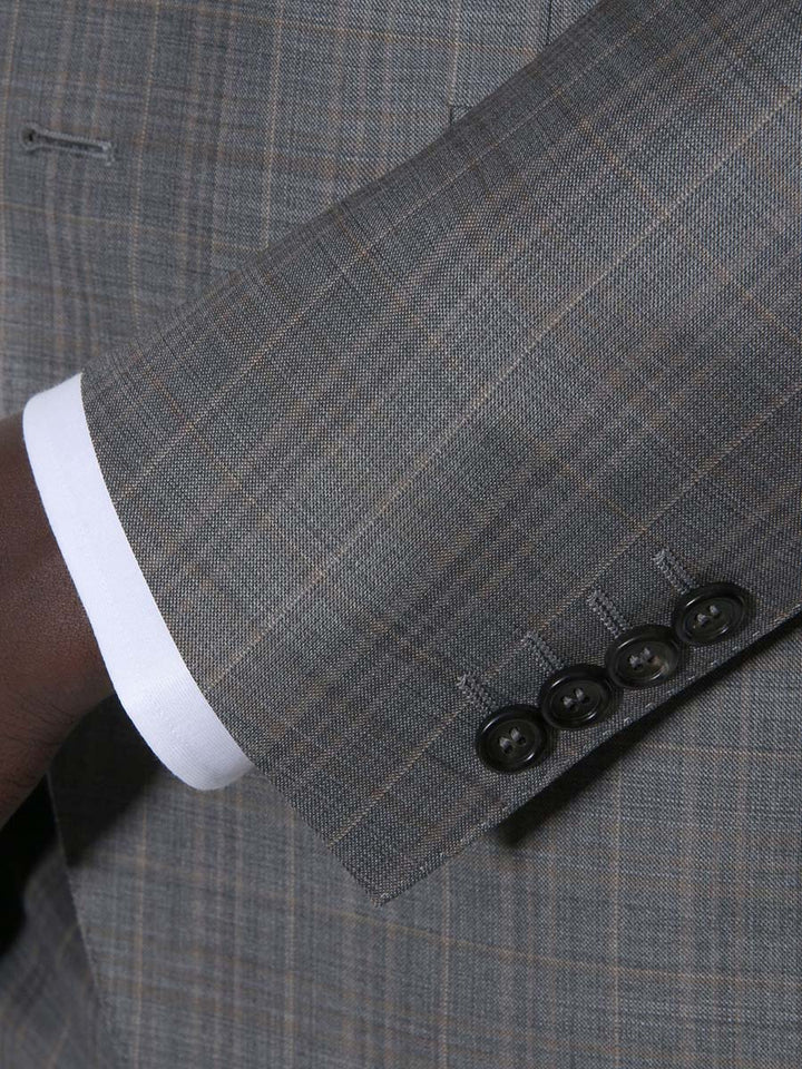 Canali Mens Classic Suit 100% Wool 11280-19