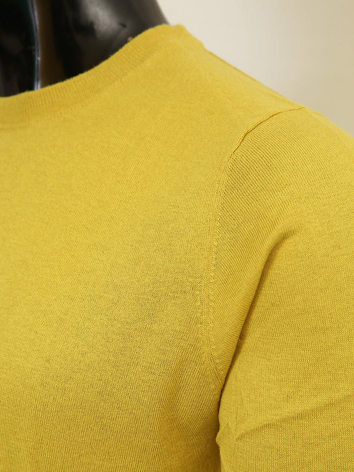 Van Kukil Mens Pure Cahsmere R-Neck F/S Jersey SS21-M002