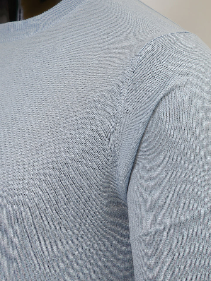 Van Kukil Mens Pure Cahsmere R-Neck F/S Jersey SS21-M002