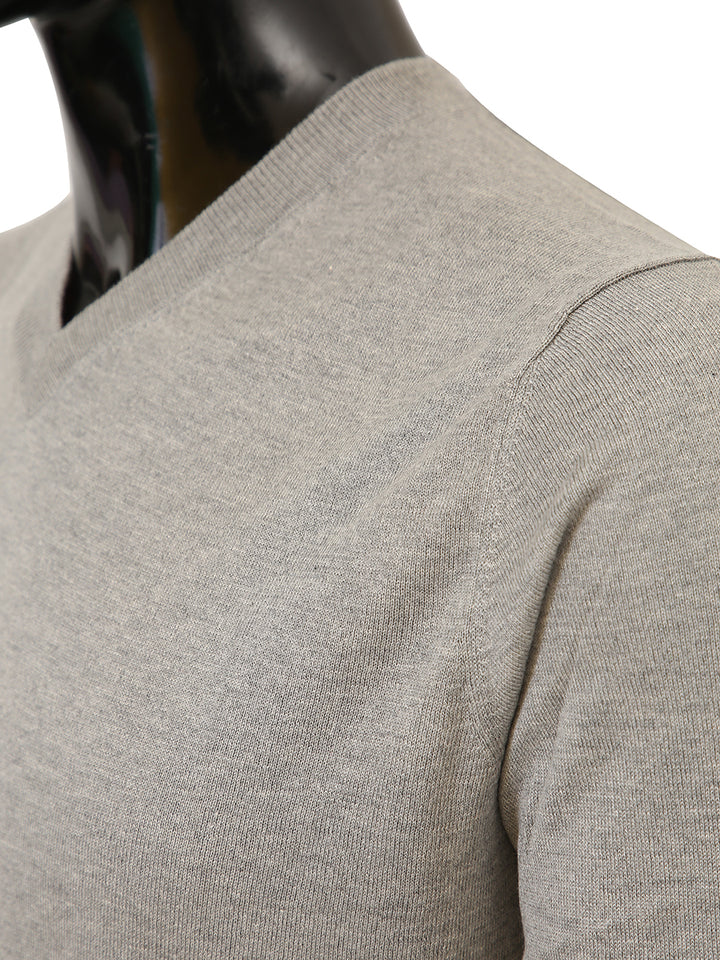 Van Kukil Mens Pure Cahsmere V-Neck F/S Jersey SS21-M003