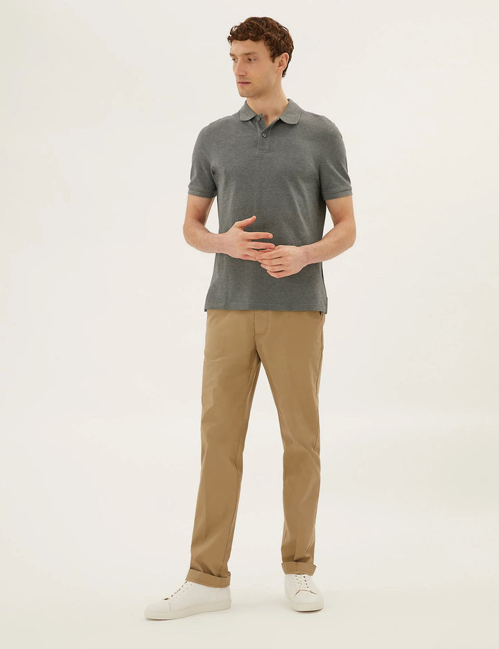 M&S Mens S/S Plain Polo T28/5032M