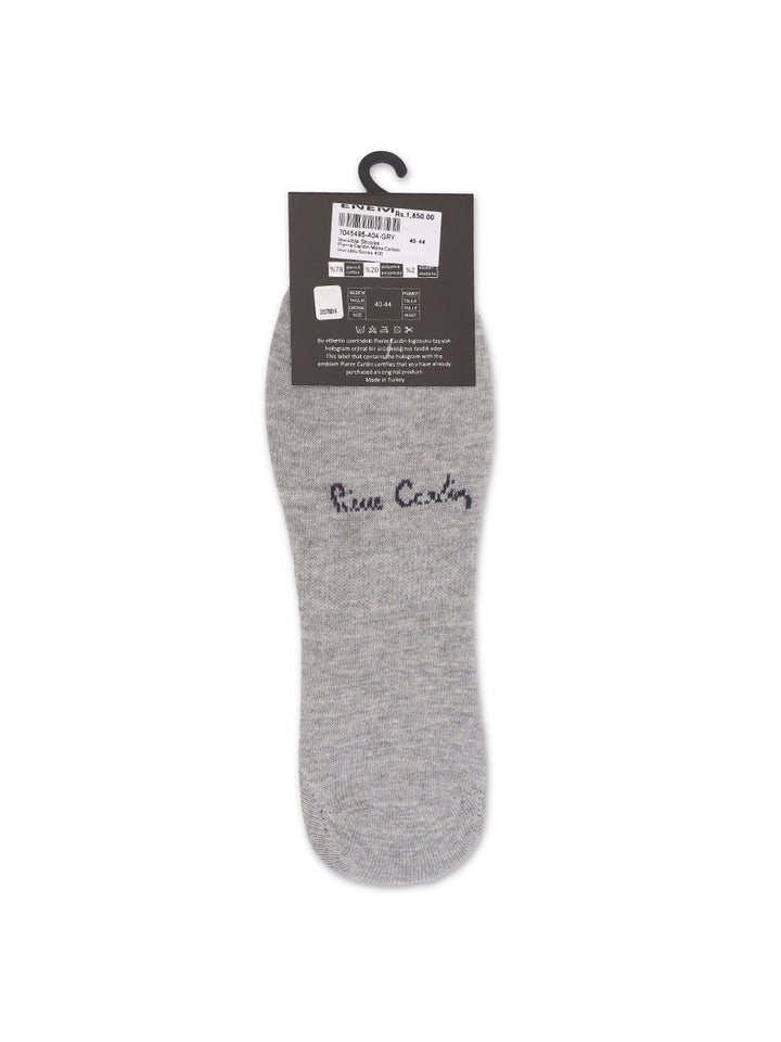 Pierre Cardin Mens Cotton Invisible Socks 400