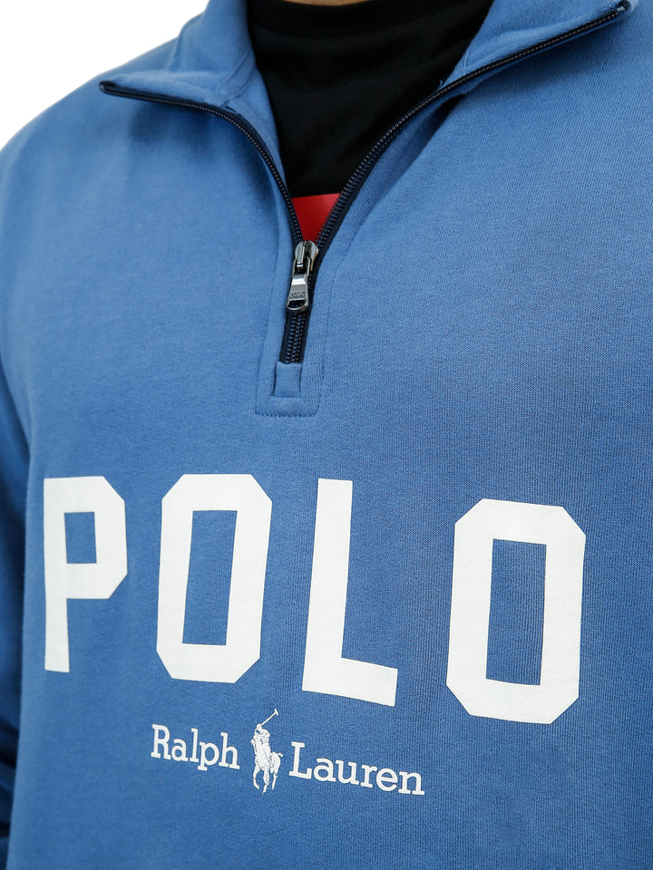 R-L Men Half Zip F/S Mock Neck Zipper 710843466001