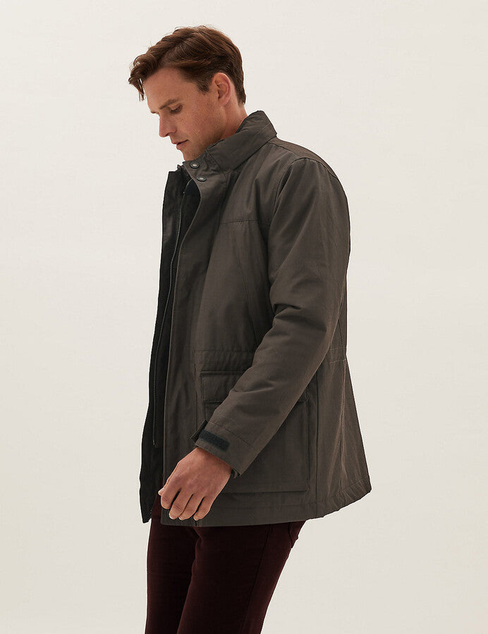 M&S Mens L/S Parachute Jacket T16/6656M