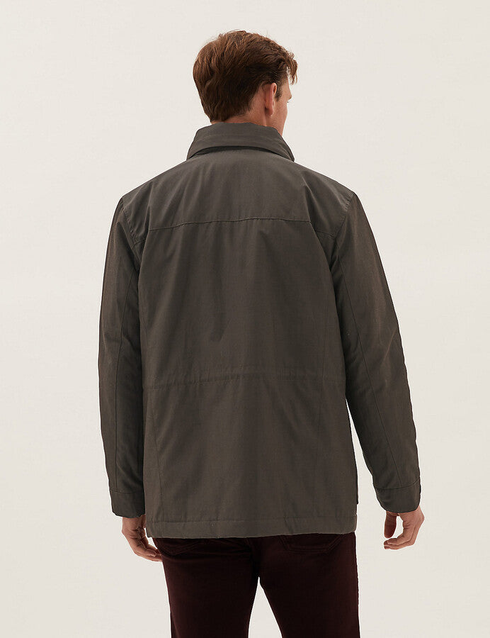 M&S Mens L/S Parachute Jacket T16/6656M