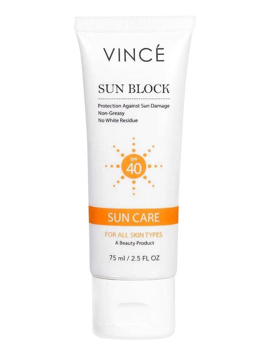 Vince UVA & UVB Protector SPF40 75ml