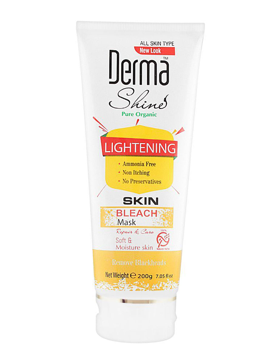 Derma Shine Lightening Skin Bleach Mask 200gm