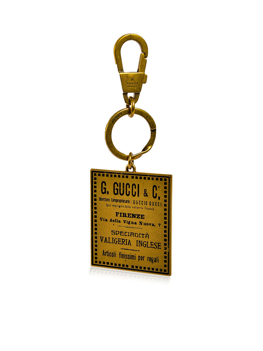 Gucci Key Chain G.C Copper