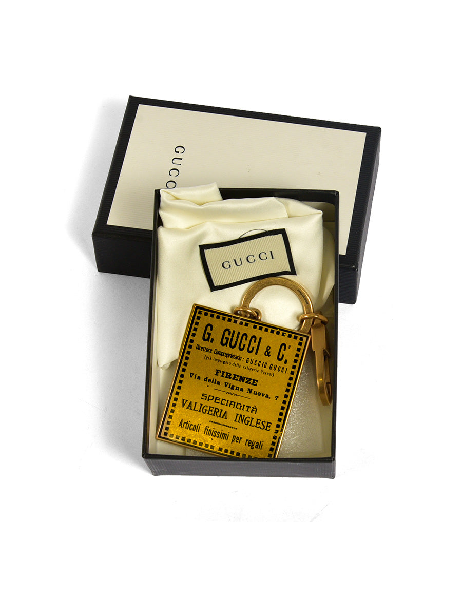 Gucci Key Chain G.C Copper