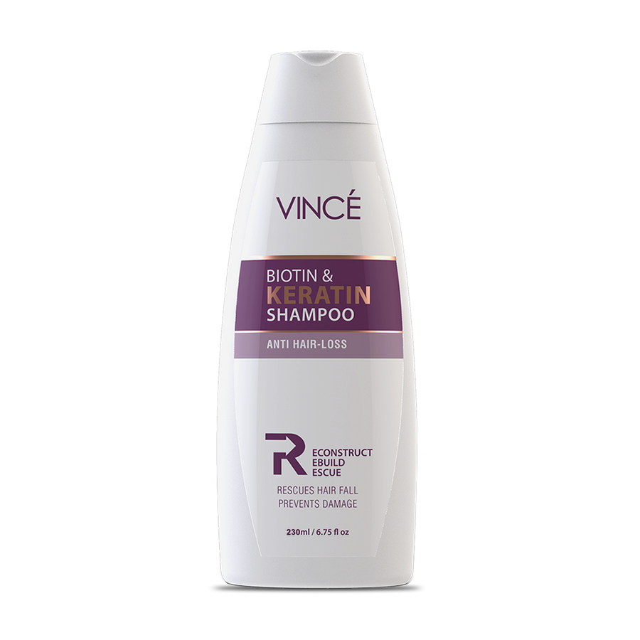 Vince Biotin & Keratin Anti Hair Loss Shampoo 230ml