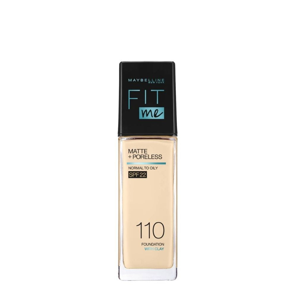 Maybelline FIT Me Matte Poreless Foundation 110 Porcelain 92-1448