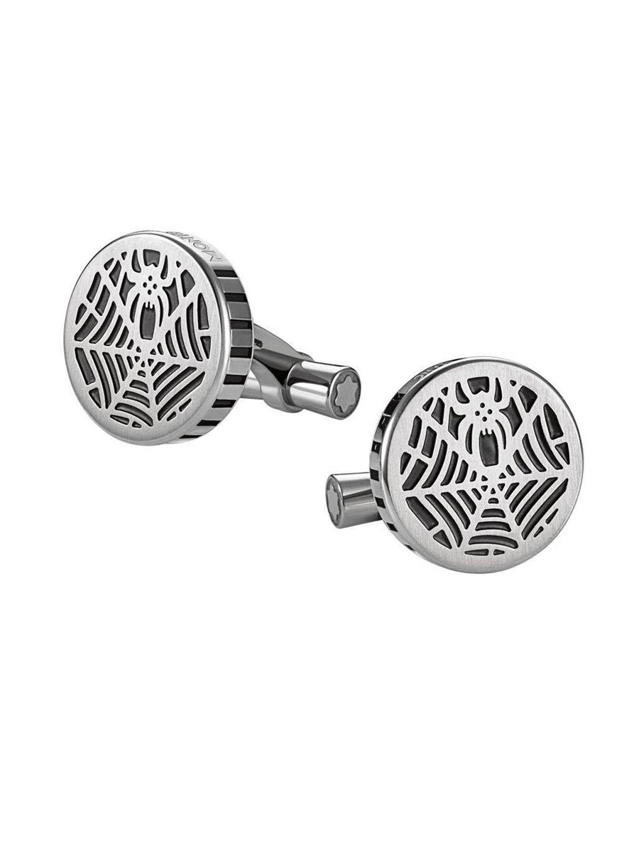 Montblanc Cufflinks Spider Steel-114708