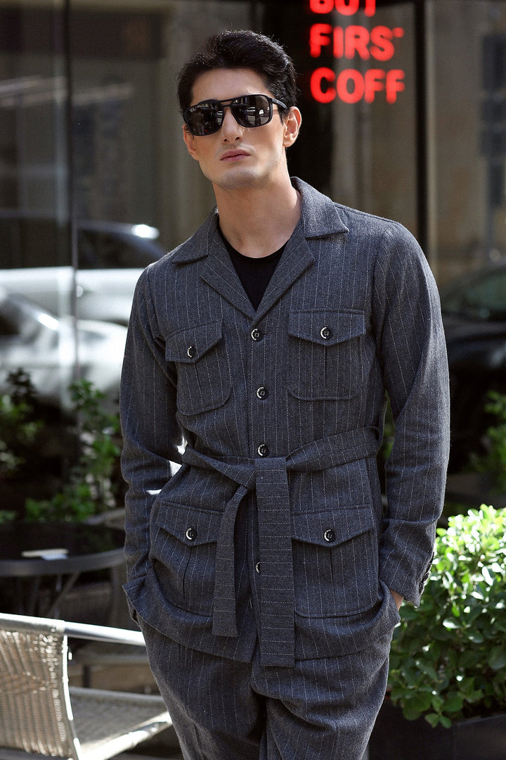 Relaxed Fit Premium Wool Blend Suit