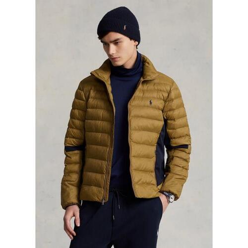 RL MEN L/S PUFFER JACKET WITH CONTRAST PANEL 7578