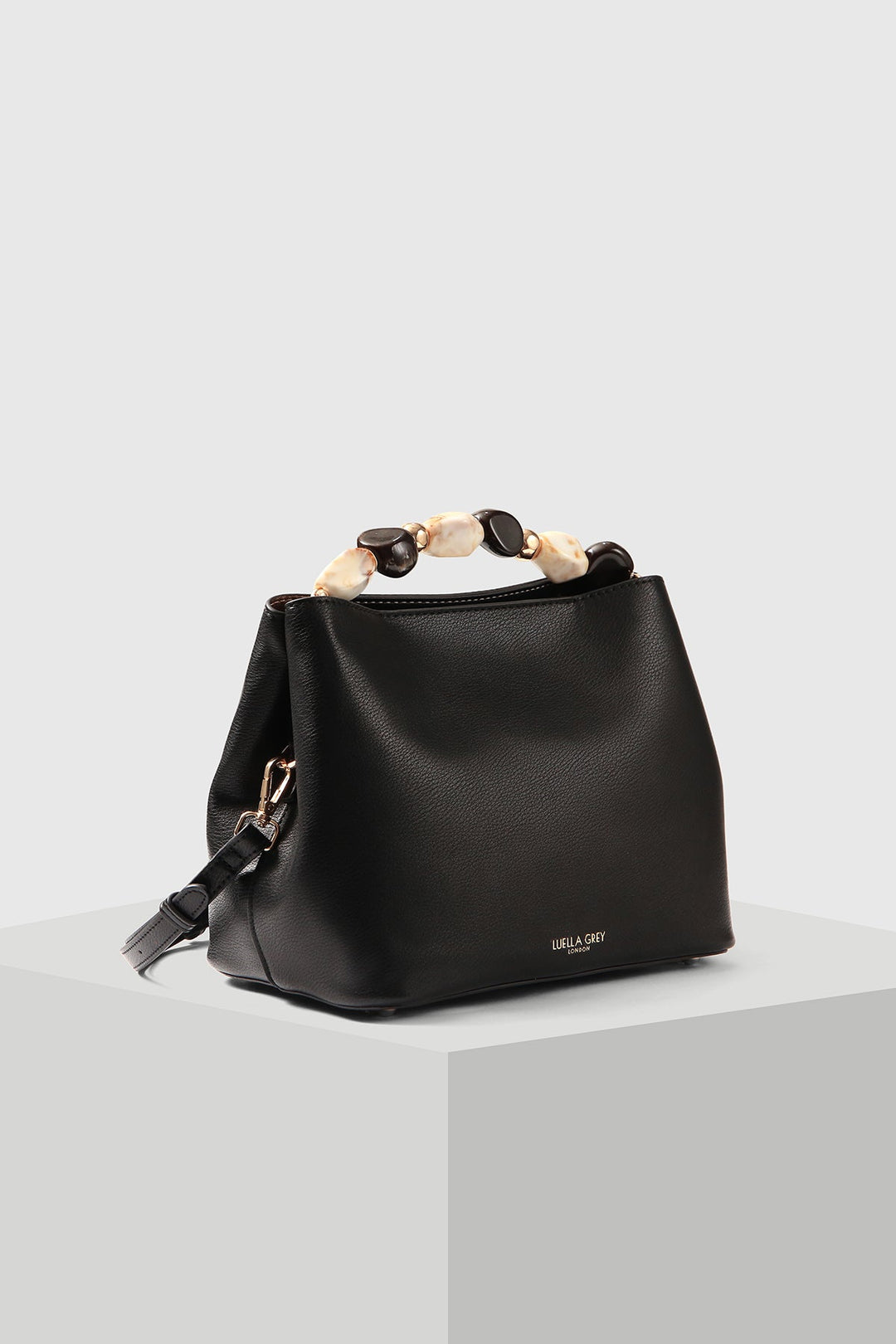 Christina Black Bucket Bag