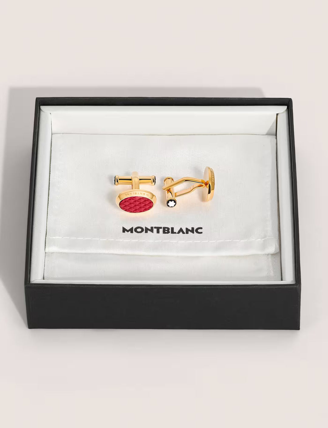 Cufflinks, Meisterstück, Red Lacquer MB134469