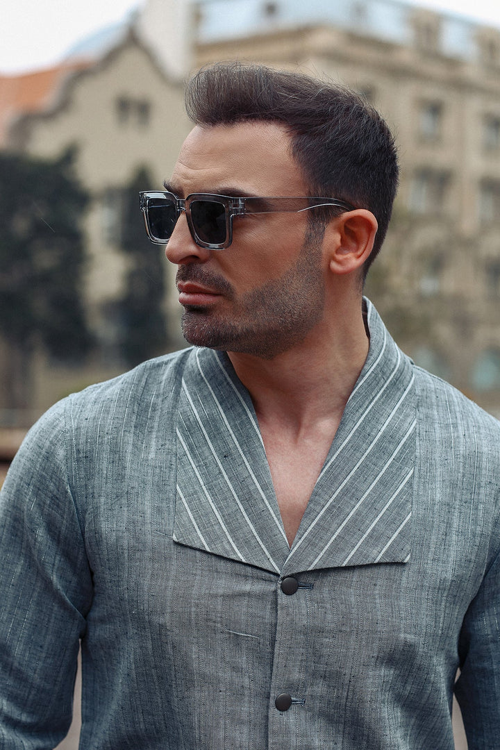 Smart Suit with Lurex Detail