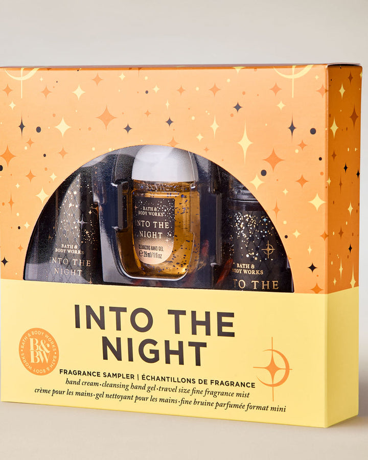 Bath & Body Works Into The Night Body Lotion Mist & Shower Gel 3 Pcs Large Gift Set