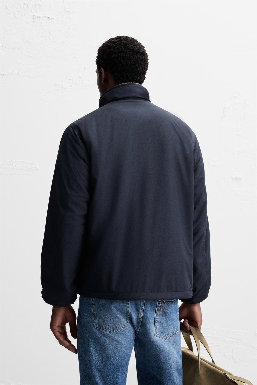 Zara Man L/S Parachute Jacket 3286/386/407